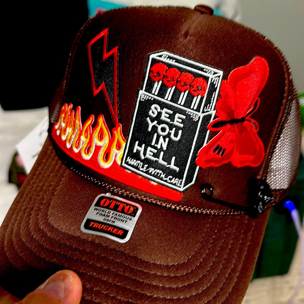 See You In Hell trucker hat